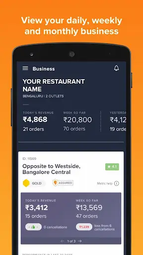 Swiggy Partner App screenshot 2