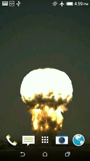 Nuclear Bomb 3D Live Wallpaper screenshot 6