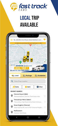 Fasttrack Cabs : Safe Taxi screenshot 1