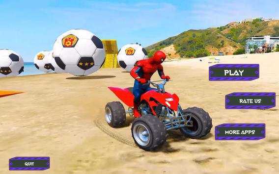 Superheroes Pro ATV Quad Racing screenshot 1