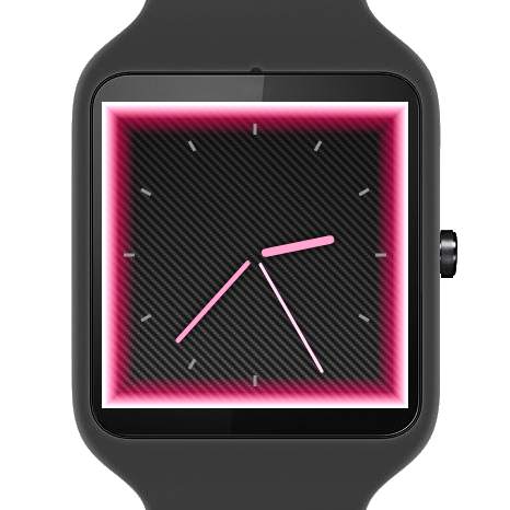 Carbon Neon Watch Face screenshot 2