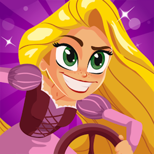 Driving with Rapunzel Princess Adventurs world आइकन