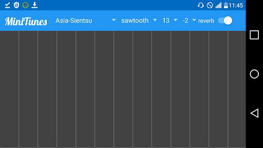 Mini Tunes - Microtonal Synthesizer for Android स्क्रीनशॉट 1
