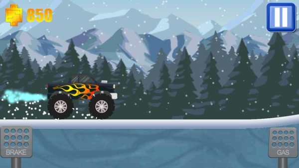Kids car: Snow racing screenshot 6