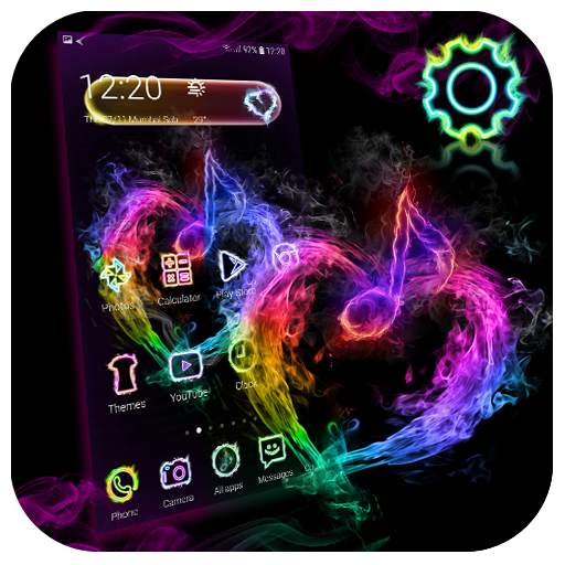 Fire Melody Heart Launcher Theme 1.1.0