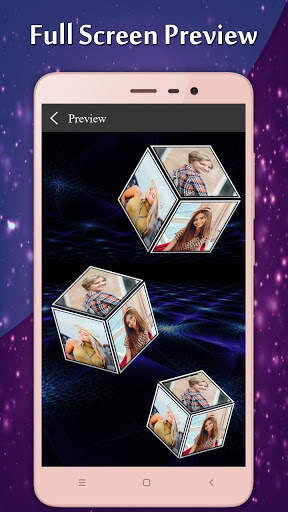 3D Multi Cube Live wallpaper- Love Cube LWP screenshot 2