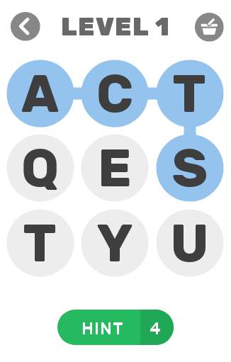 Bible word puzzle game screenshot 1