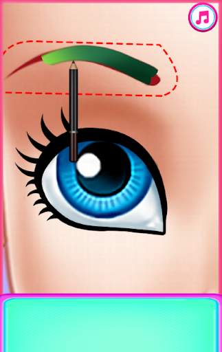 Princess Eye Makeup Artist Game screenshot 3