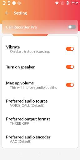Call Recorder Pro Free screenshot 6