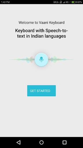 Hindi Vaani Keyboard screenshot 1