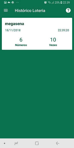Loterias Random Sorte Lite screenshot 7