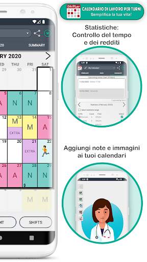 Calendario di Lavoro per turni screenshot 5