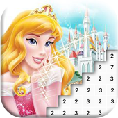Color by Number: Princess Pixel Art icon
