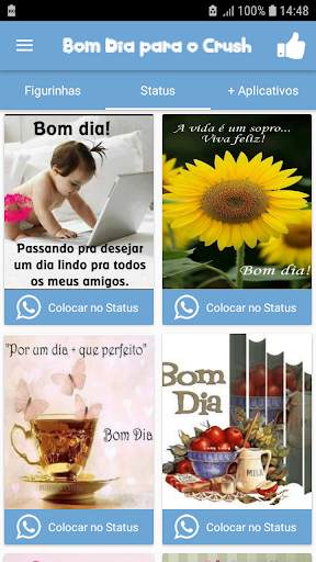 Figurinhas Bom Dia para o Crush - WAStickerApps screenshot 2