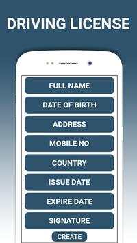 Fake ID card Maker& Generator 4 تصوير الشاشة