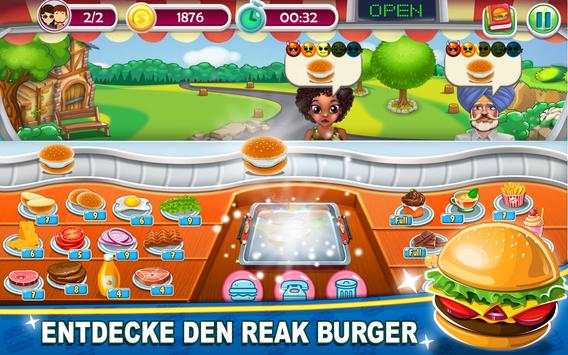 Chef Dash: Fast Food Truck Burger Maker Spiel 🚚 screenshot 1