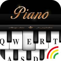 Black&amp;White Piano Keyboard Theme icon