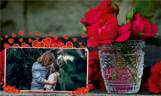 Romantic Photo Frame screenshot 5