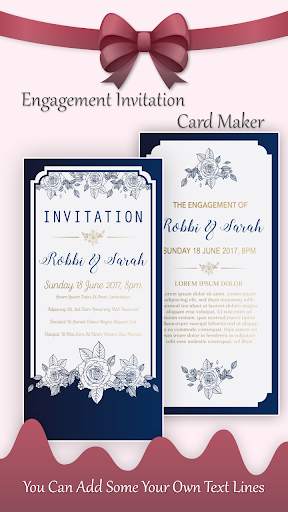 Engagement Invitation Card Maker screenshot 3