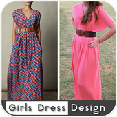 Girls Dress Design - Video Tutorials icon