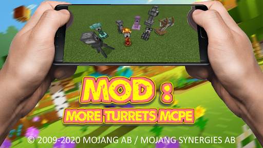 Mod : More Turrets MCPE screenshot 4