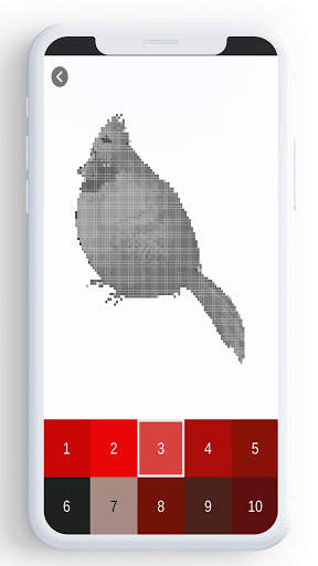 Birds Color By Number, pixel bird coloring स्क्रीनशॉट 5