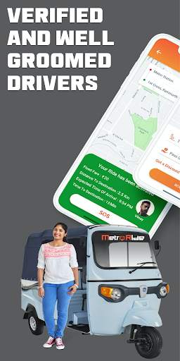 MetroRide India screenshot 1