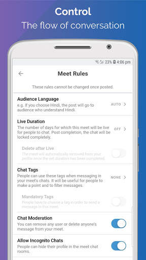 Minits - Social Group Chats screenshot 3