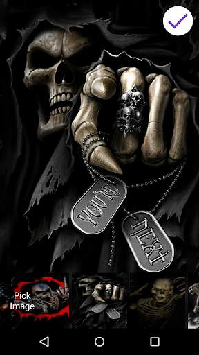 Skull Live Wallpapers screenshot 4
