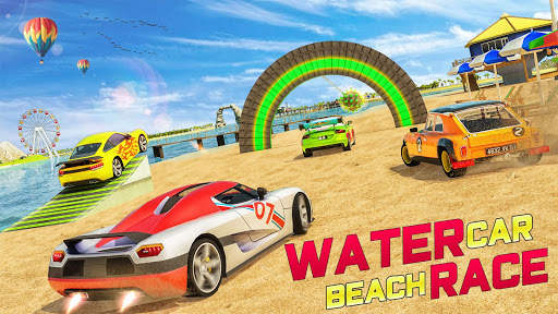 Water Car Surfer Racing: New car games 2020 screenshot 2