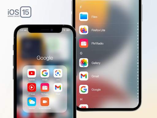 Launcher iOS 15 For Android screenshot 3