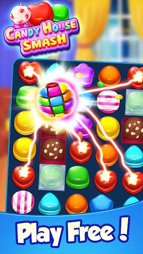 Candy House Smash-Match 3 Game screenshot 2
