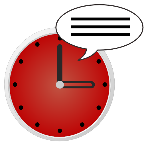 Talking Clock أيقونة
