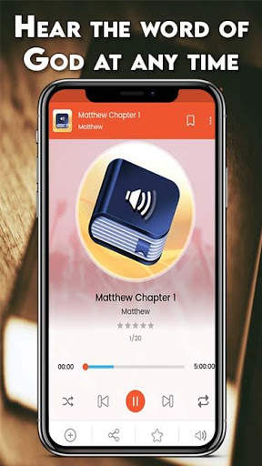Christian Bible Audio: Audio Bible Mp3 screenshot 3