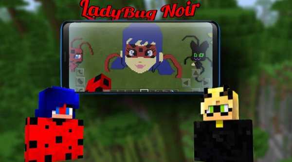 Mod Noir LadyBug for Minecraft screenshot 2