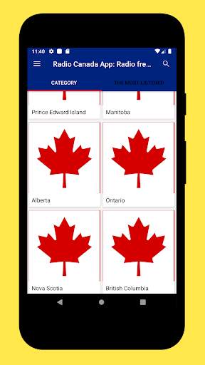 Radio Canada App   Radio Onlin screenshot 1