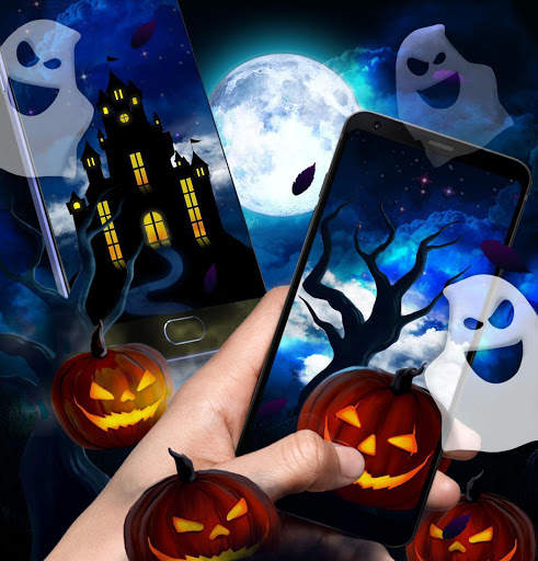 Halloween Night Live Wallpaper screenshot 1