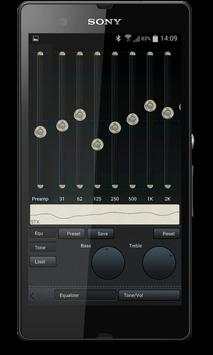 Poweramp Cloth Skin screenshot 2