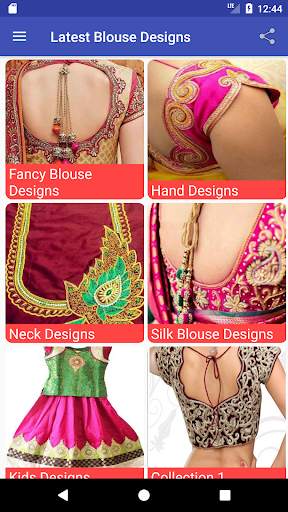 1000  Latest Blouse Designs HD (Offline) screenshot 2