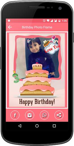 Birthday Photo Frames screenshot 5