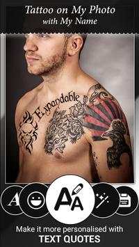 Tattoo Photo Editor screenshot 1