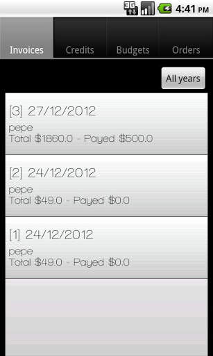 Invoice star LITE screenshot 3