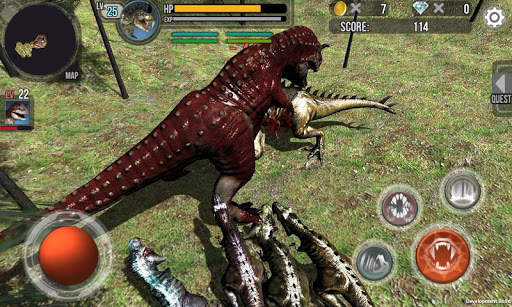 Hungry Dino : 3D Jurassic Adventure screenshot 3