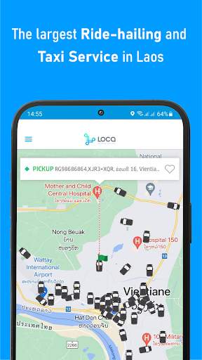 LOCA - Lao Taxi & Super App screenshot 2
