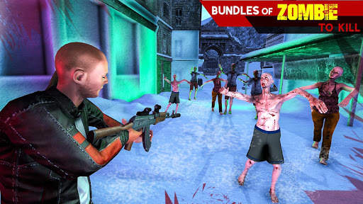 Winter Zombie War: Real Frontier Survival Battle screenshot 3