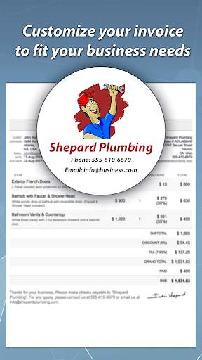 Invoice & Estimate Maker screenshot 2