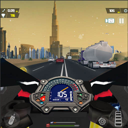 Real World Heavy Bike Racing - VR Bike Race 2