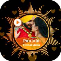 Punjabi Lyrical Video Maker - punjabi video maker logo