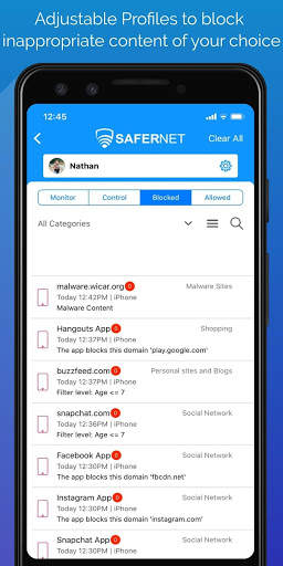 SaferNet Free VPN / Porn Blocker screenshot 5
