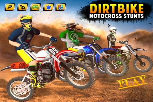 Dirt Bike Cop Race Free Flip Motocross Racing Game screenshot 4